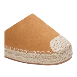 Dámské sandály Espadrille 2331-68-Camel béžový 4