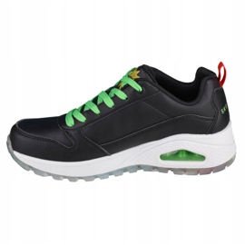 Skechers Uno Rugged-Are A Mean One W 155326-BKMT černá zelená žlutá 1 Skechers Uno Rugged-Are A Mean One W 155326-BKMT černá zelená žlutá 1