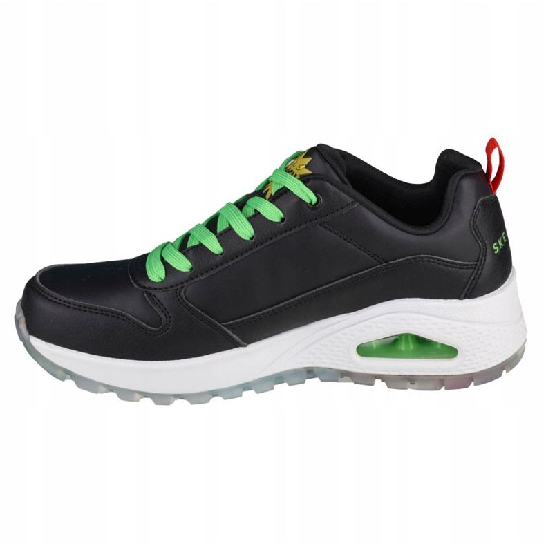 Skechers Uno Rugged-Are A Mean One W 155326-BKMT černý zelený žluť 1