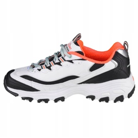 Skechers D'Lites Big Fan W 88888422-WBO bílý černý pomerančový 1