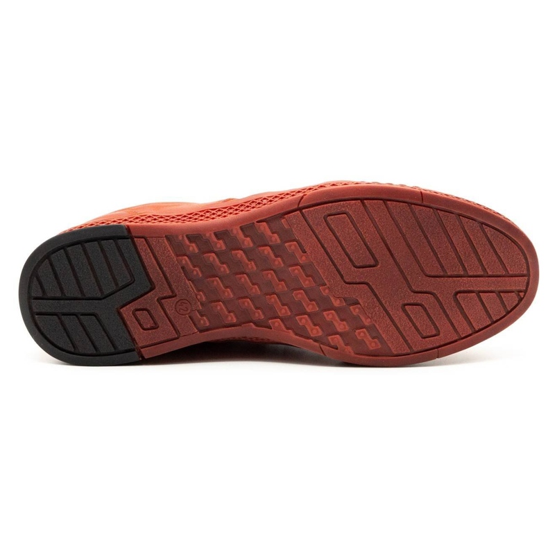 Joker Pánská kožená obuv na volný čas S21 / 2 červená červené 1