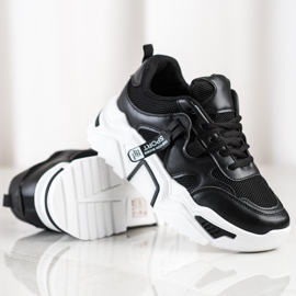 Sweet Shoes Sportovní módní tenisky černý 1