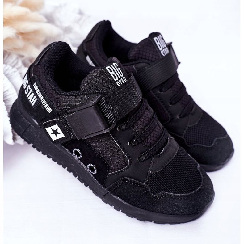 Dětská sportovní obuv Paměťová pěna Big Star HH374164 Černá 2