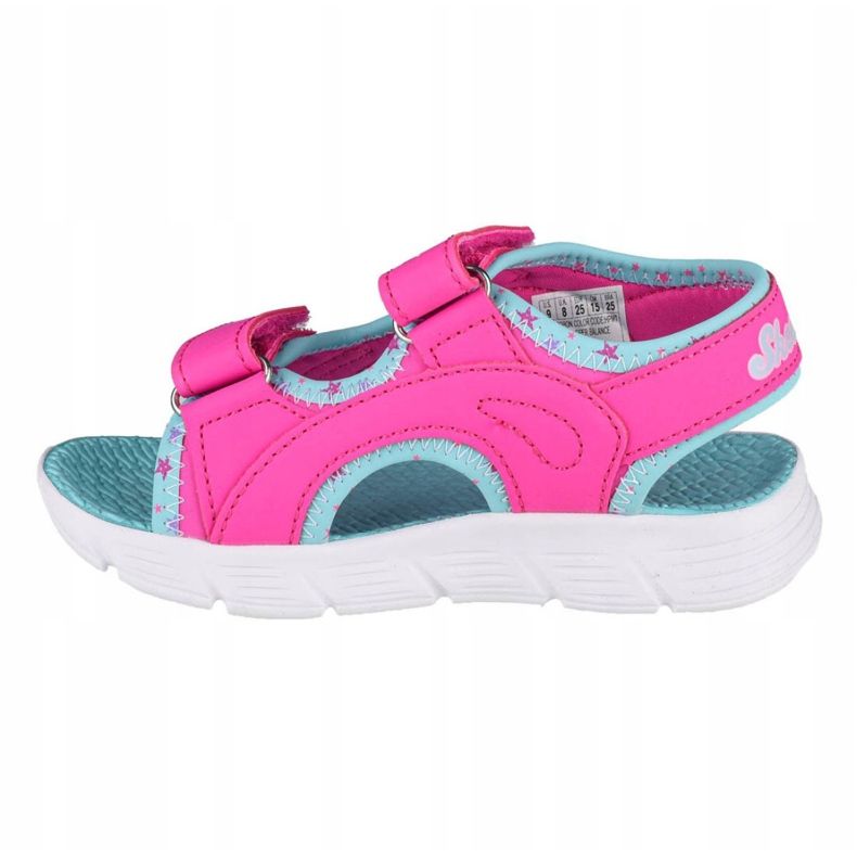 Skechers C-Flex Sandal-Star Zoom Jr 86980N-HPMT modrý růžový 1