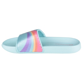 Skechers Sunny Slides-Dreamy Steps Jr 86994L-LBMT modrý 1