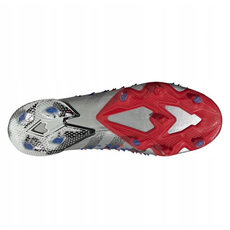 Kopačky Adidas Predator Freak.1 Fg M FY1050 šedá stříbro 2