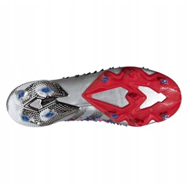 Kopačky Adidas Predator Freak.1 Low Fg M FY1051 šedá stříbro 2