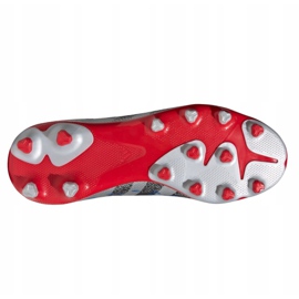 Kopačky Adidas Predator Freak.3 Mg Jr FY7625 šedá stříbro 2