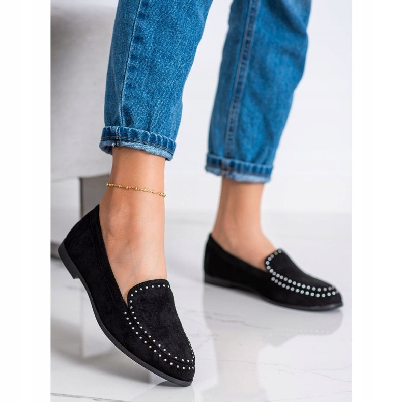 Coura Klasický semišový pán černý 1