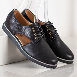 Forever Folie Módní boty s vykrojením černý 2