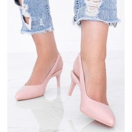 Růžové lodičky na špendlíku od Elen růžový 1 Růžové lodičky na špendlíku od Elen růžový 1