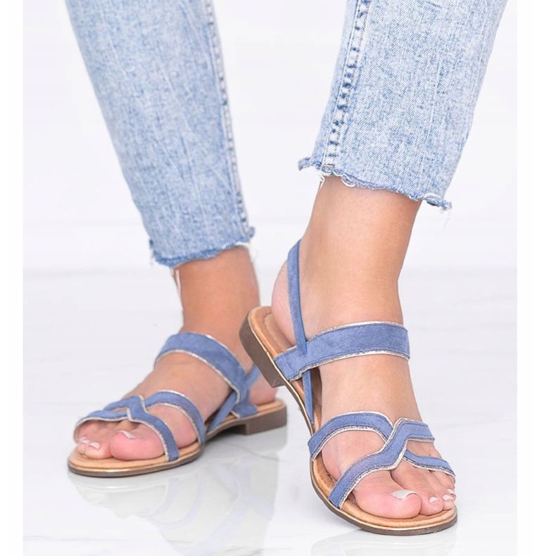 Dámské sandály Rosina blue modrý 1