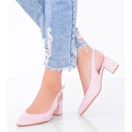 Béžové lodičky na Petty post béžový 1