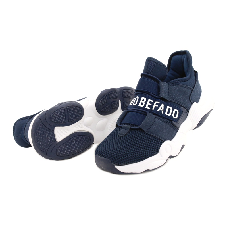 Befado dětské boty 516Q065 námořnická modř 3