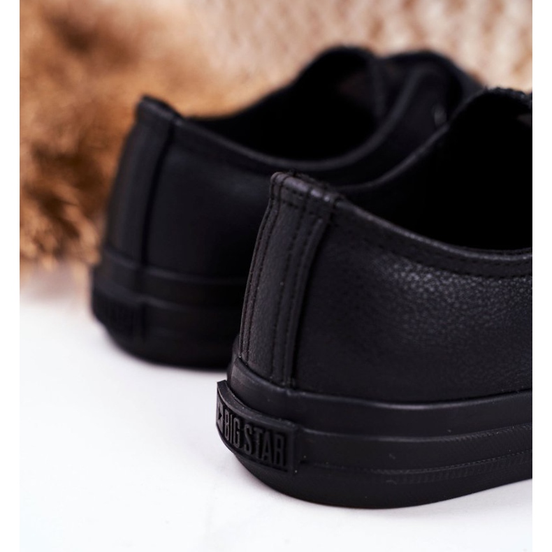 Dětské boty Tenisky Big Star se suchým zipem černé GG374009 černá 3