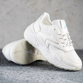 SHELOVET Stylové tenisky bílý 1