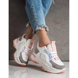 Tenisky na platformě FASHION vícebarevný 2