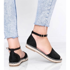 Černé espadrilky od Chloe Star černá 1