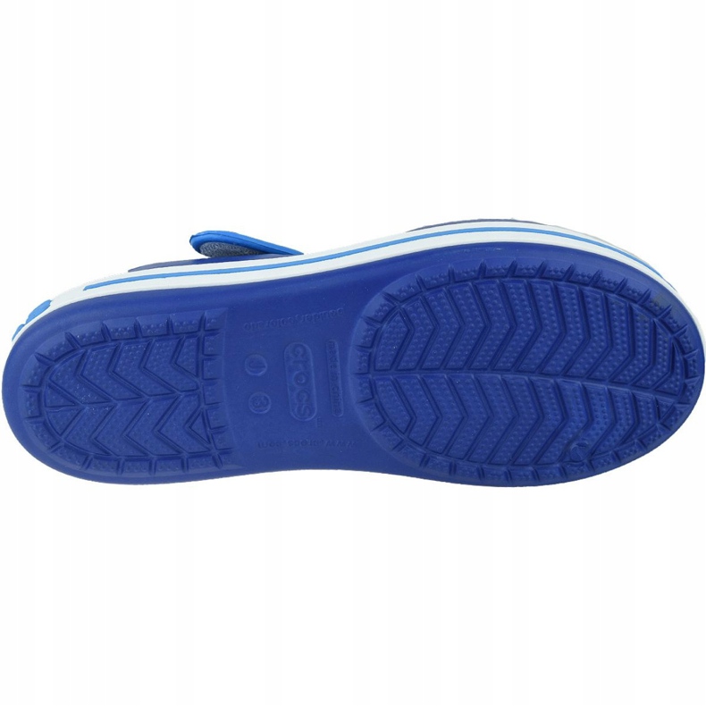Chlapci sandály crocs crocband 12856-4bx modrá modrý 3