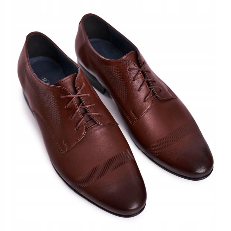 Bednarek Polish Shoes Pánské kožené přezůvky Bednarek 804 tmavě hnědé hnědý 4 Bednarek Polish Shoes Pánské kožené přezůvky Bednarek 804 tmavě hnědé hnědý 4