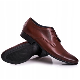 Bednarek Polish Shoes Pánské kožené přezůvky Bednarek 804 tmavě hnědé hnědý 5 Bednarek Polish Shoes Pánské kožené přezůvky Bednarek 804 tmavě hnědé hnědý 5
