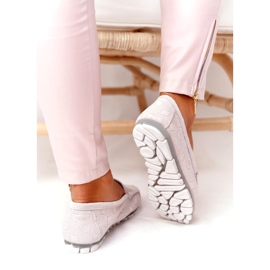 Rio Flore ekologické kožené mokasíny béžové béžový šedá 4