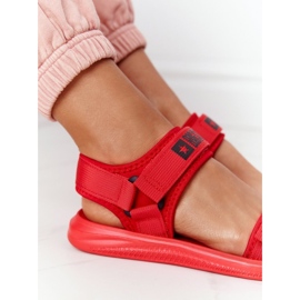 Dámské sportovní sandály Big Star HH274A027 Red červené 2