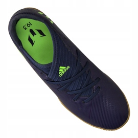 Boty Adidas Nemeziz Messi 19.3 In Jr EF1815 modrý modrý 4