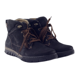 Pánské boty Riko boty kotníkové boty 795 černý 4