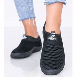 Černé sportovní tenisky Milly černý 1