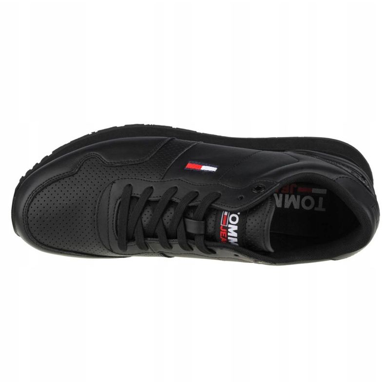 Tommy Hilfiger Jeans Lifestyle Lea Runner M EM0EM00665-BDS boty černý 2