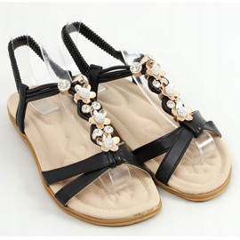 Černé dámské sandály CT-153 Black černá 1