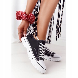 Dámské klasické tenisky Black Feeling Good bílý černý 2