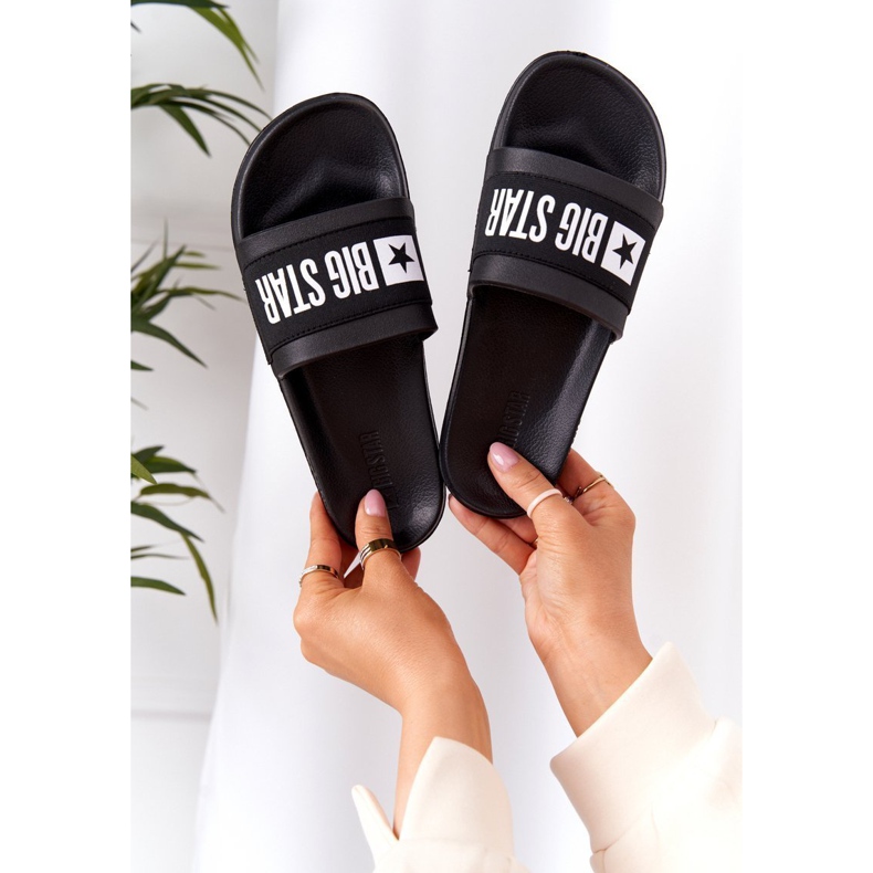 Dámské pantofle Big Star HH274A013 černé černá 1