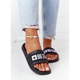 Dámské pantofle Big Star HH274A013 černé černá 2