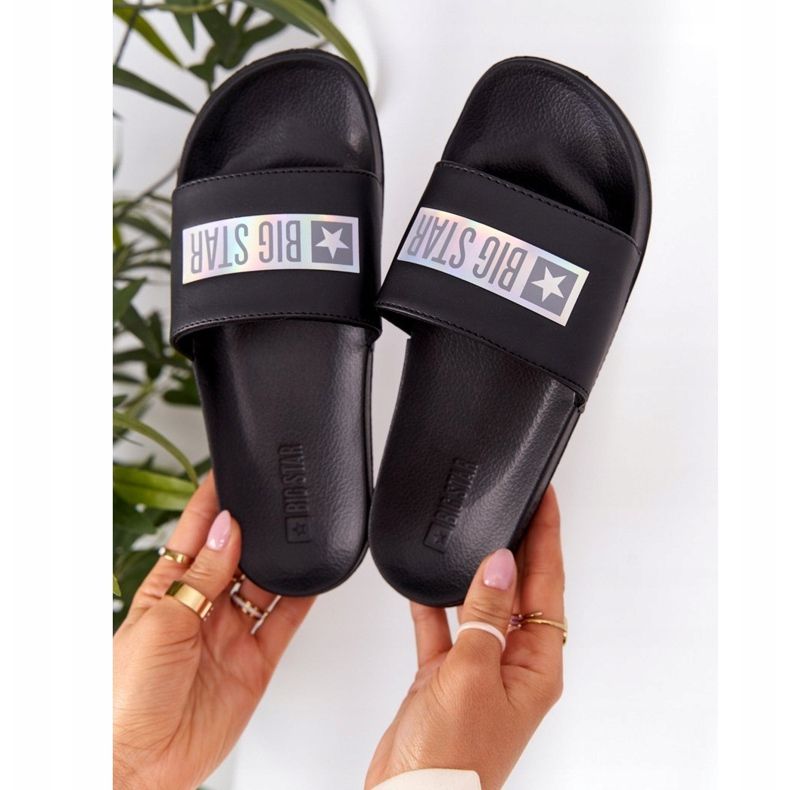 Dámské pantofle Big Star HH274A036 černé černá 1