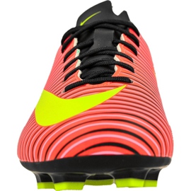 Kopačky Nike Mercurial Vapor Xi Fg Jr 831945-870 vícebarevný červený 2