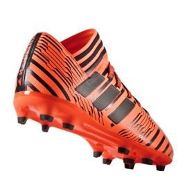 Kopačky Adidas Nemeziz 17.3 Fg Jr S82428 pomerančový pomerančový 1