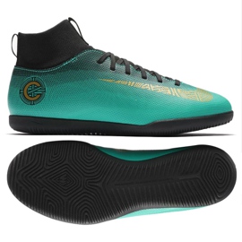 Sálová obuv Nike Jr Mercurial Superflyx 6 Club CR7 Ic AJ3087-390 modrý modrý 2