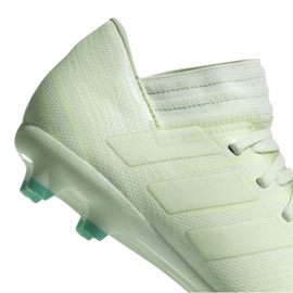 Kopačky Adidas Nemeziz 17.3 Fg Jr CP9167 zelená zelená 2