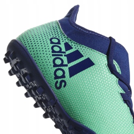 Kopačky Adidas X Tango 17.4 Tf M CP9137 zelený zelený 2