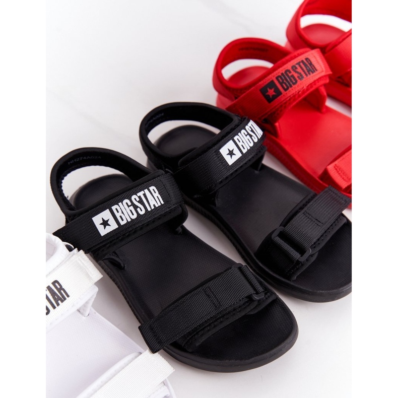 Dámské sportovní sandály Big Star HH274A024 Black černá 2