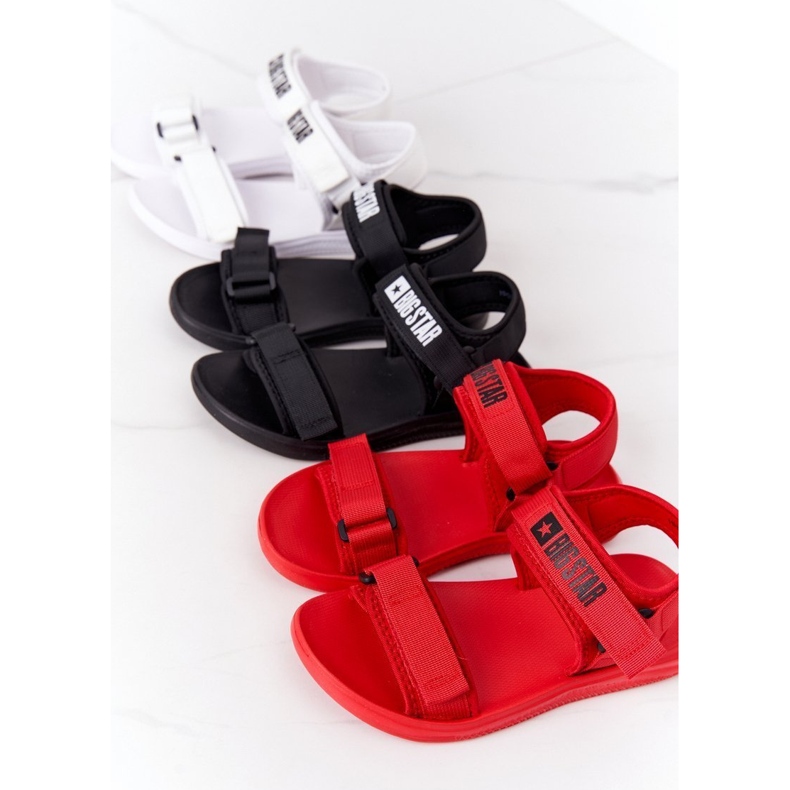 Dámské sportovní sandály Big Star HH274A027 Red červené 1
