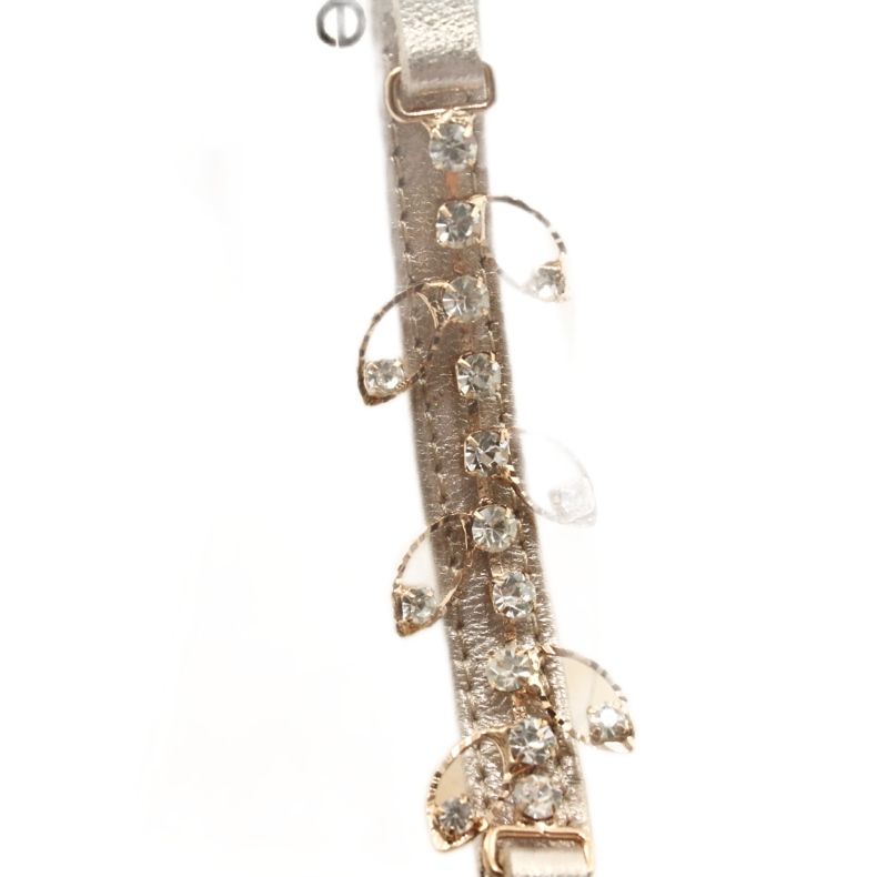 Zlaté sandály na sloupku se Zircon Espinto S352 zlatý 5 Zlaté sandály na sloupku se Zircon Espinto S352 zlatý 5