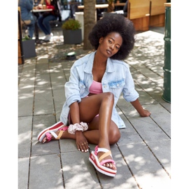 Pěnové klínové sandály Big Star HH274A083 růžové růžový 1