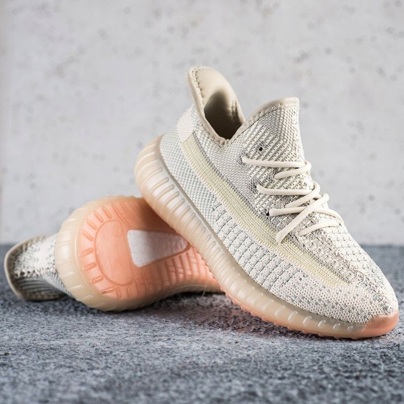 SHELOVET Textilní tenisky na platformě béžový 1