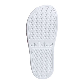 Pantofle Adidas Adilette Aqua Jr EF1748 bílý růžový 2