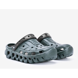 Zelené pánské pantofle Norbs zelená 1