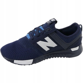 Boty New Balance Jr KL247C2G navy blue bílý námořnická modř 1