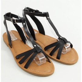 Černé dámské sandály Z5713 Black černý 1